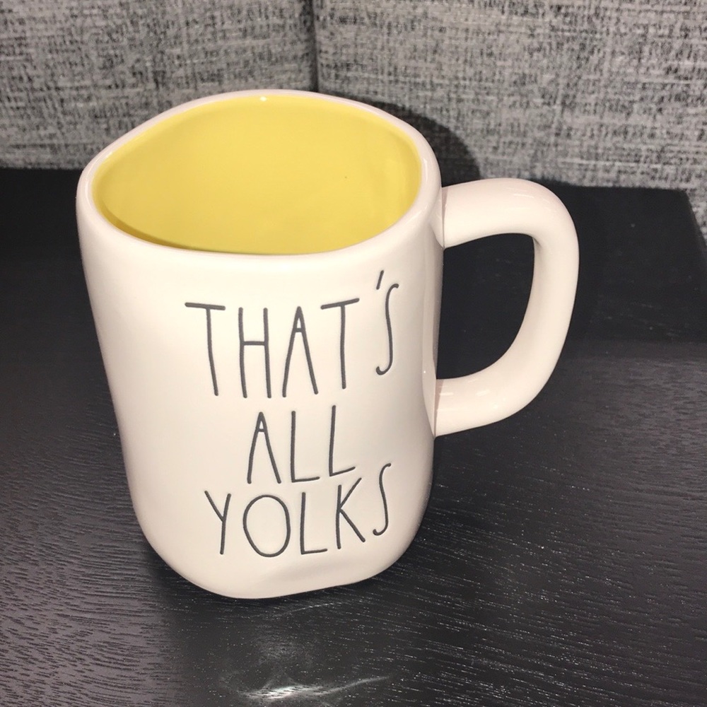 Rae Dunn That”s All Yolks Easter Mug